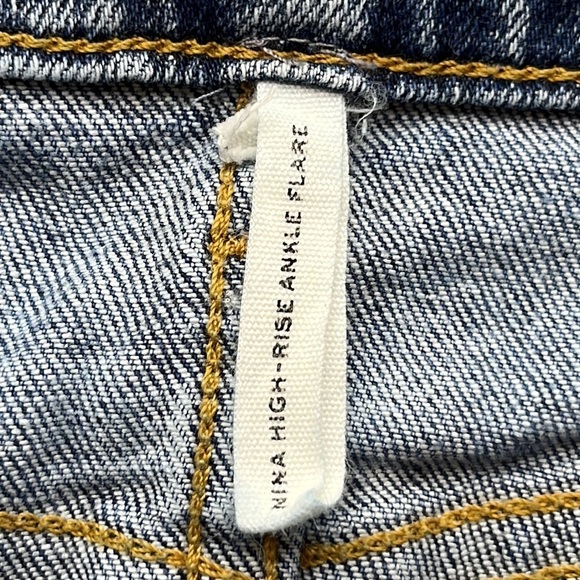 Rag & Bone Nina High Rise Ankle Flare Size 25 - Picture 9 of 16